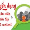 Tuyển dụng biên tập viên content về ẩm thực