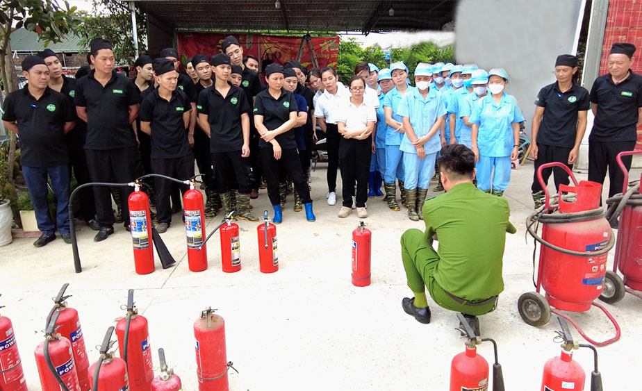 Học phân biệt và cách sử dụng các bình chữa cháy